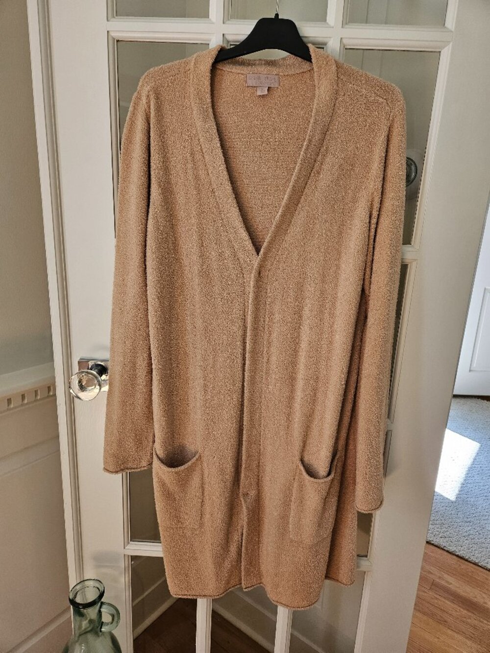 Barefoot Dreams® CozyChic Lite® Long Cardigan - CAMEL - Size L